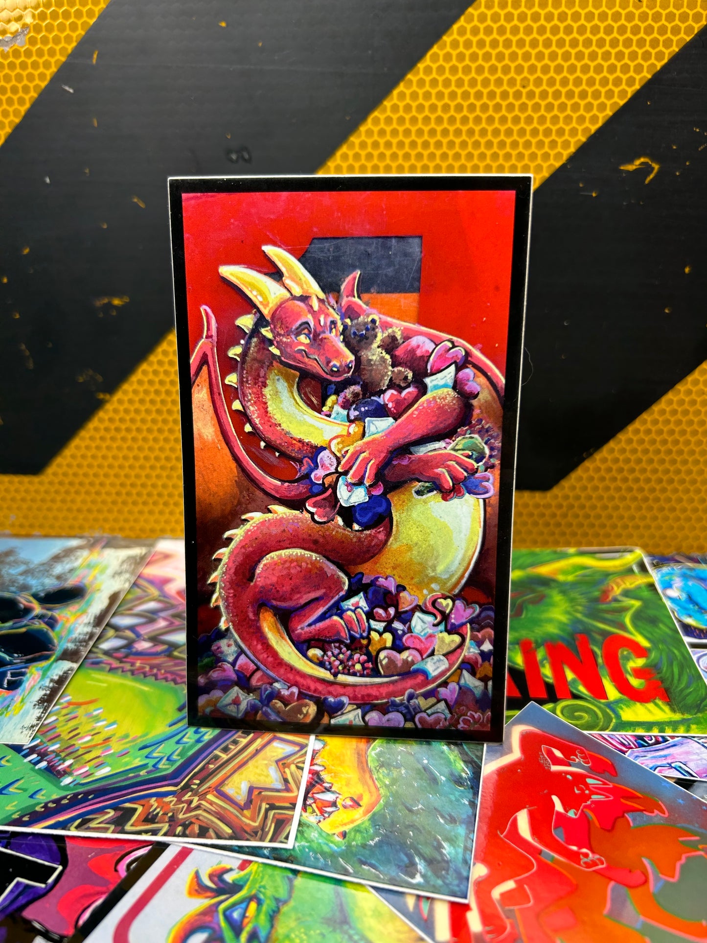 Dragon Hoarder Sticker