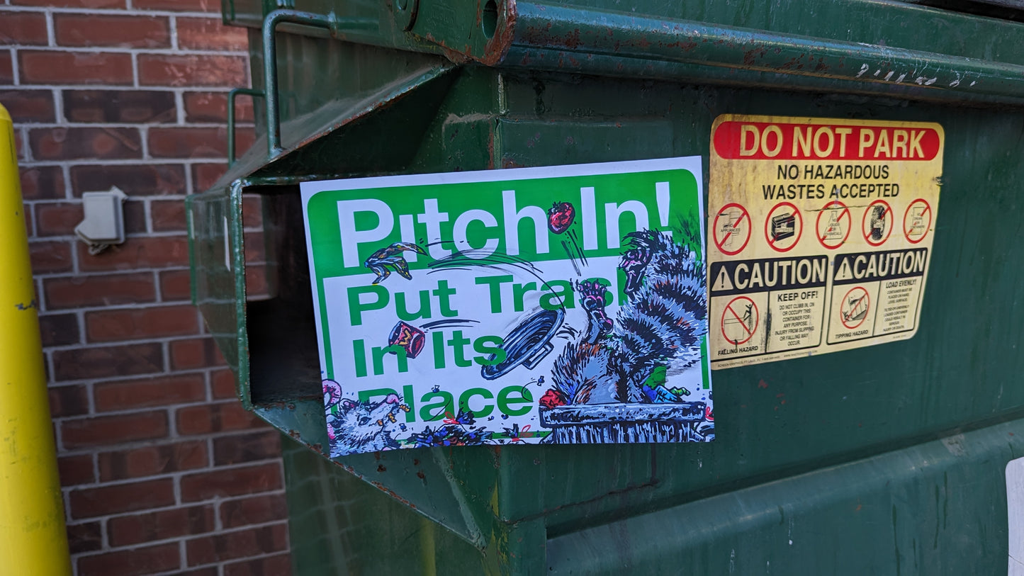 Trash Sticker/Print